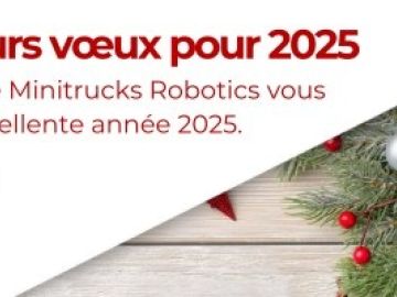 🎉 Meilleurs Vœux pour 2025 de la part de Minitrucks Robotics ! 🎉

Chers abonnés, 
À l'aube de cette nouvelle année, toute l'équipe de Minitrucks Robotics...